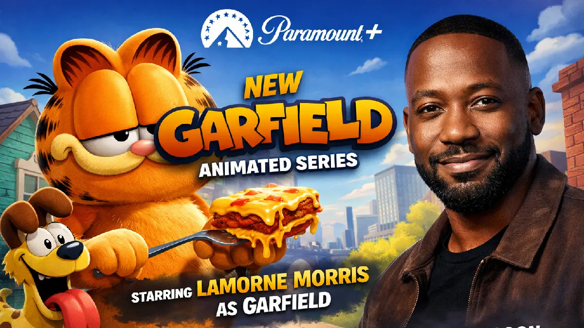 Paramount+ Greenlights New Garfield Animated Series Featuring Lamorne Morris
