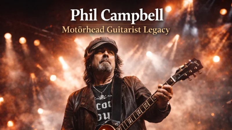 Phil Campbell: Motörhead Guitarist Dies at 64