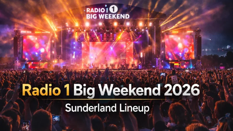 Radio 1 Big Weekend 2026 Lineup and Sunderland Guide