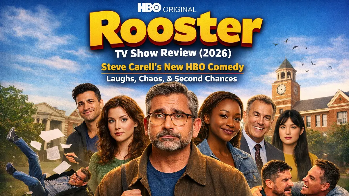 Rooster TV Show Review (2026): HBO’s Smart Comedy Led by Steve Carell