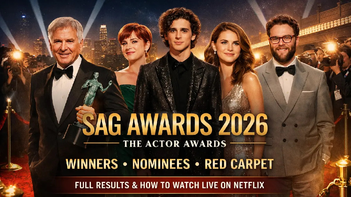 SAG Awards 2026: Full Winners List, Nominees, Red Carpet Highlights & How to Watch