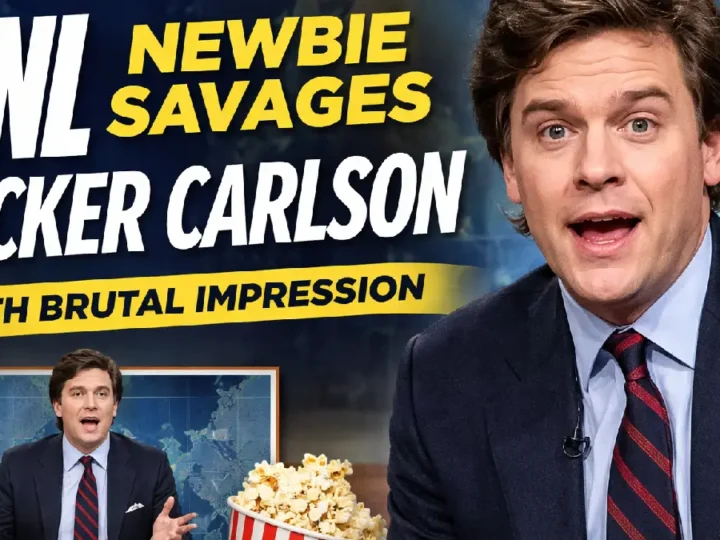 SNL Newbie Jeremy Culhane Savages Tucker Carlson With Brutal Impression