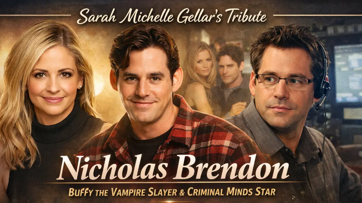 Sarah Michelle Gellar Tribute to Nicholas Brendon