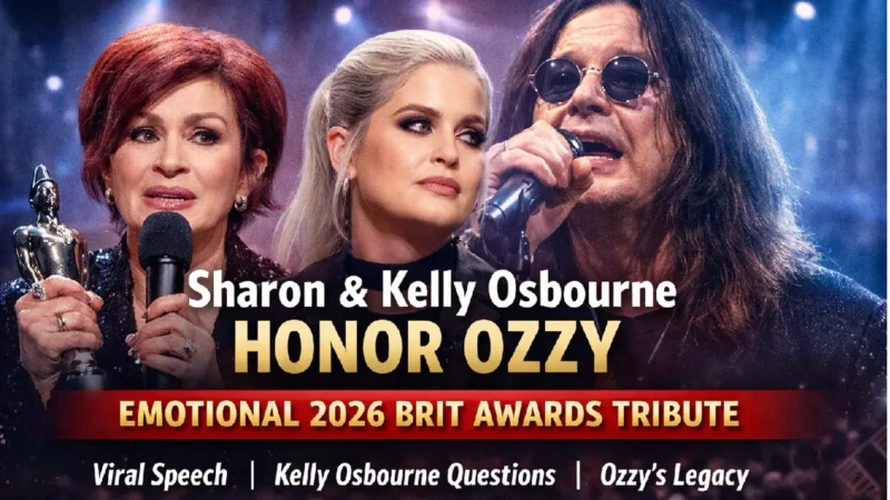 Sharon Osbourne Honors Ozzy at 2026 BRIT Awards