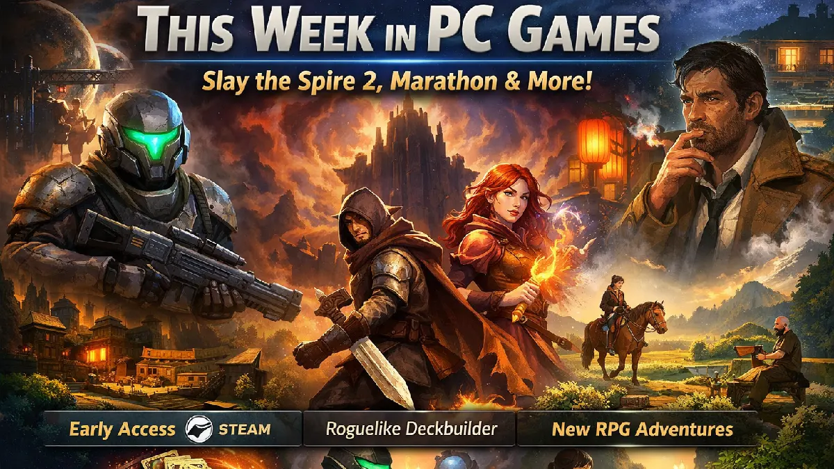 PC Games This Week: Slay the Spire 2, Marathon and New Indie RPGs