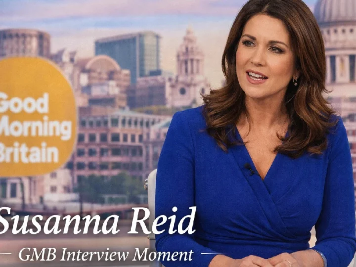 Susanna Reid and Katie Price GMB Interview Moment