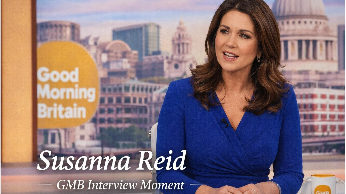Susanna Reid and Katie Price GMB Interview Moment