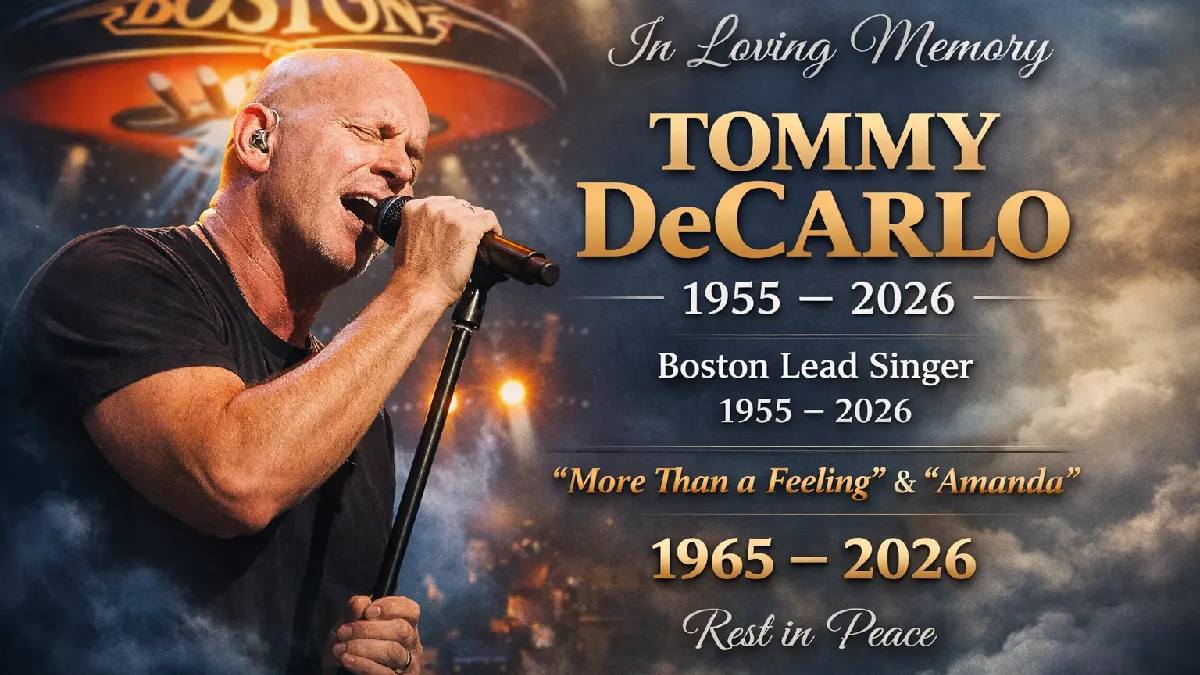 Tommy DeCarlo Death: Boston Band Singer Dies at 60 After Cancer Battle
