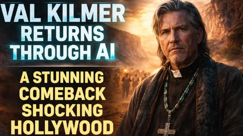 Val Kilmer ‘Resurrected’ by AI for New Movie – First Look Leaves Fans Emotional