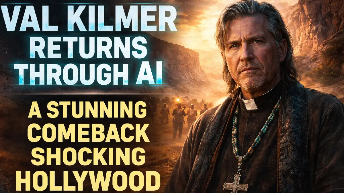 Val Kilmer ‘Resurrected’ by AI for New Movie – First Look Leaves Fans Emotional