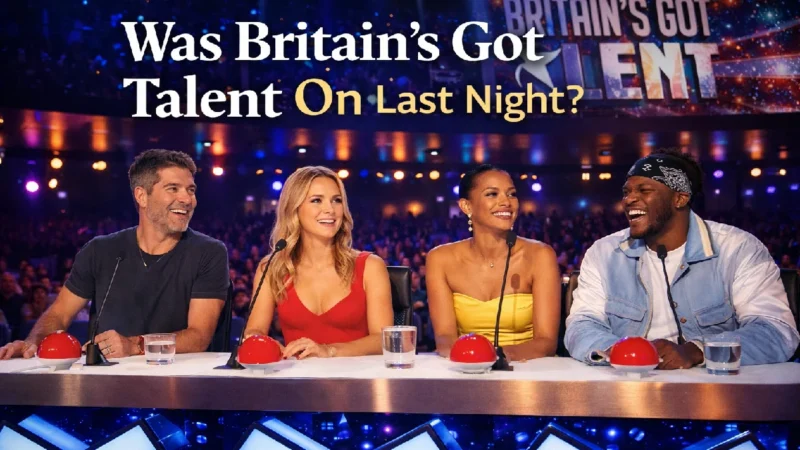 Was Britain’s Got Talent On Last Night? ITV Update