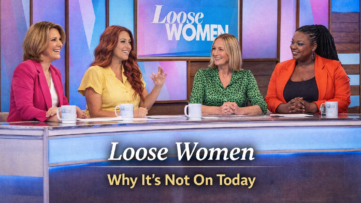 Why Is Loose Women Not On Today? ITV Schedule Change