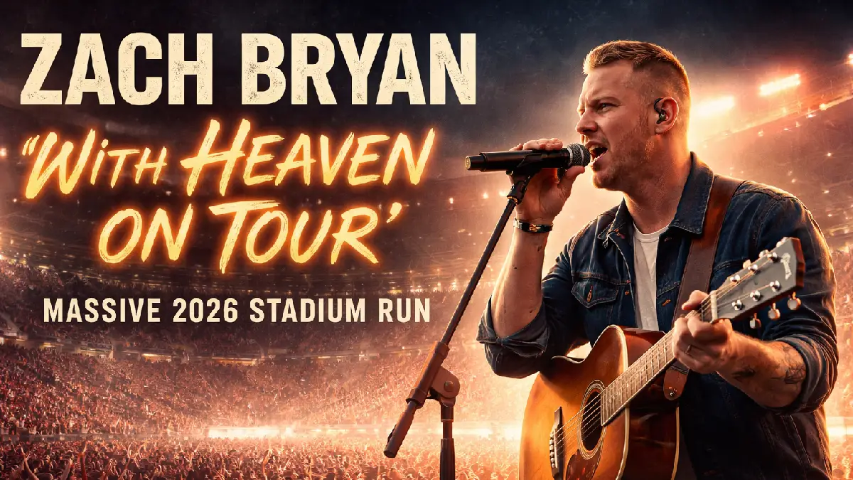 Zach Bryan Is About to Change Live Music Again — Inside His Massive ‘With Heaven on Tour’ Stadium Run