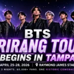 BTS ARIRANG Tour Begins in Tampa With Massive Crowd