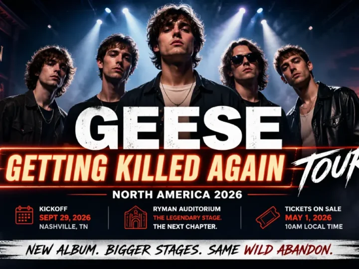 Geese Getting Killed Again Tour Signals a Major Leap for Indie Rock Band