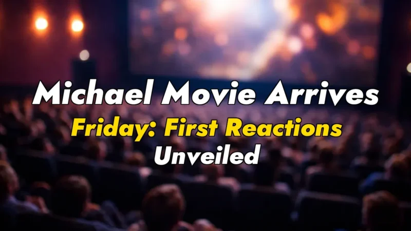 Michael Movie Arrives Friday: First Reactions Unveiled