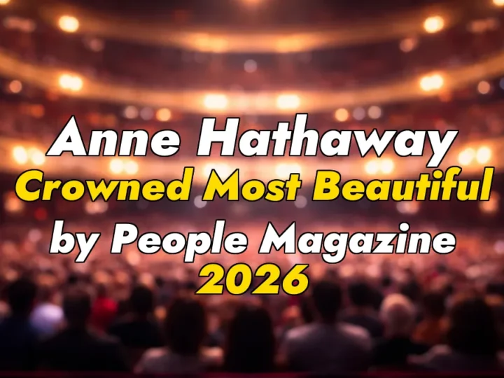 Anne Hathaway Crowned Most Beautiful by People Magazine 2026