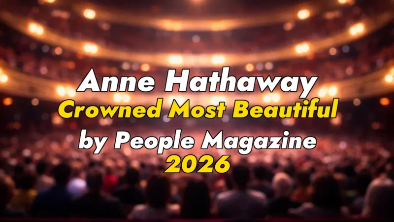 Anne Hathaway Crowned Most Beautiful by People Magazine 2026