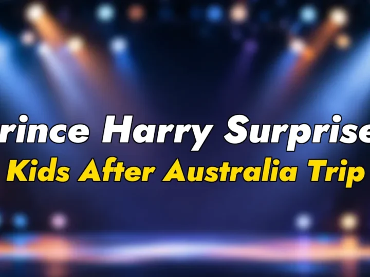 Prince Harry Surprises Kids After Australia Trip