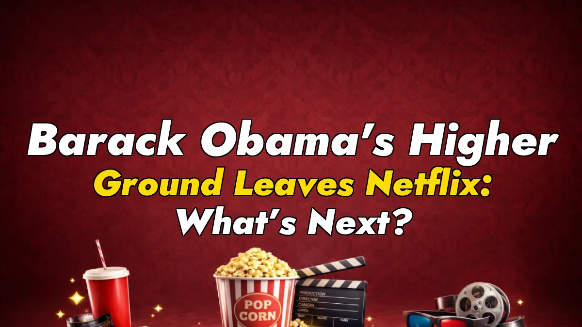 Barack Obama’s Higher Ground Leaves Netflix: What’s Next?