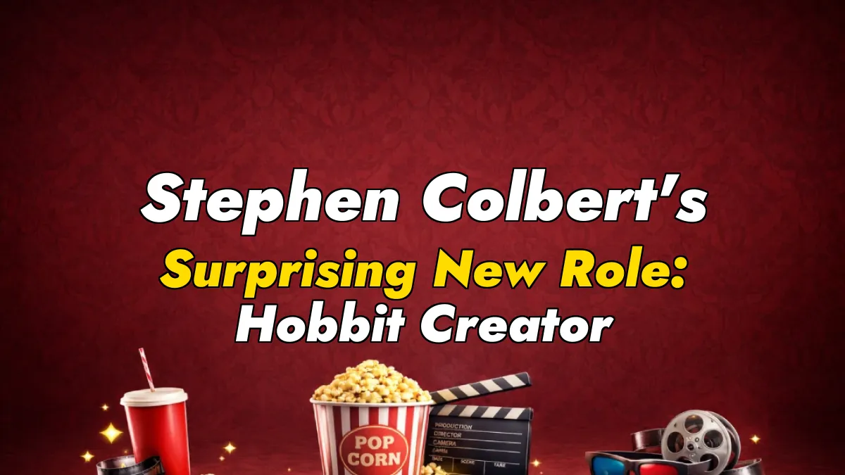 Stephen Colbert’s Surprising New Role: Hobbit Creator