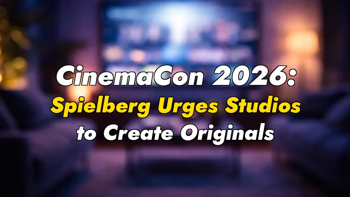 CinemaCon 2026: Spielberg Urges Studios to Create Originals