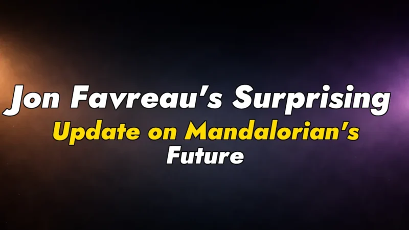 Jon Favreau’s Surprising Update on Mandalorian’s Future