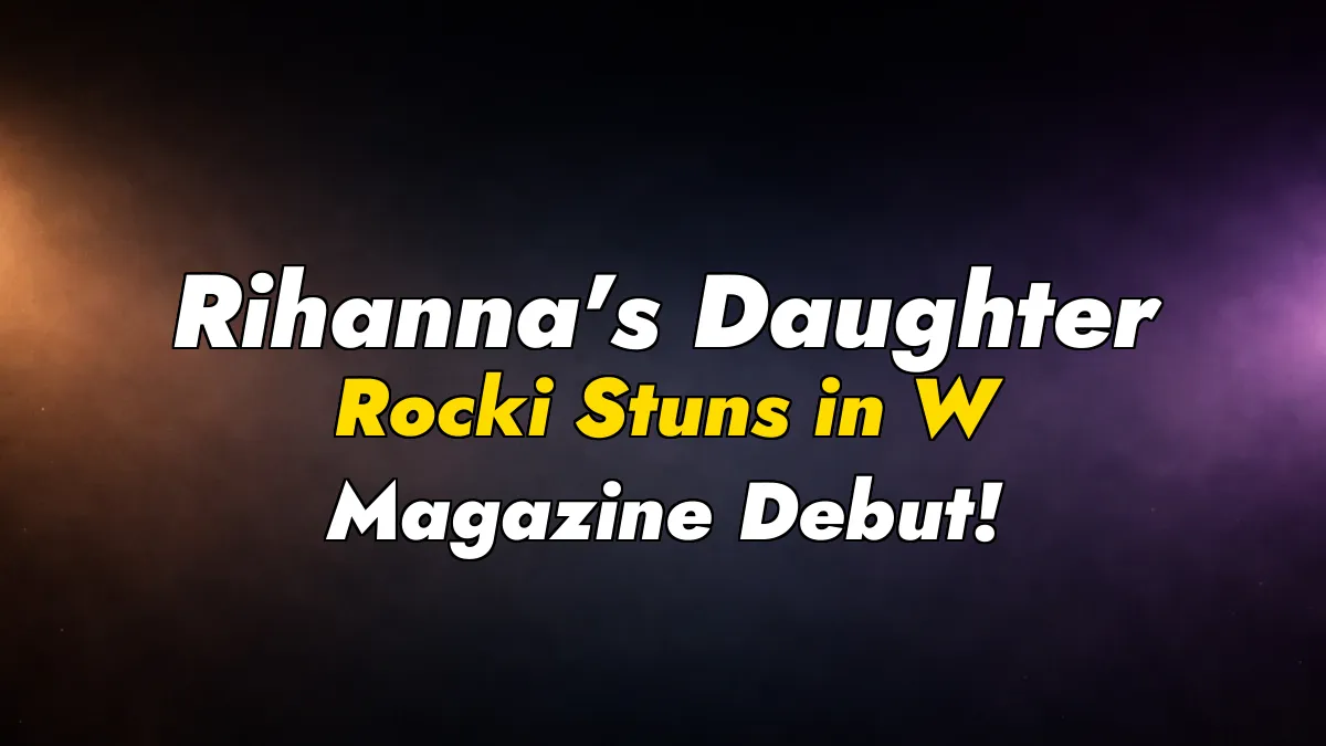 Rihanna’s Daughter Rocki Stuns in W Magazine Debut!