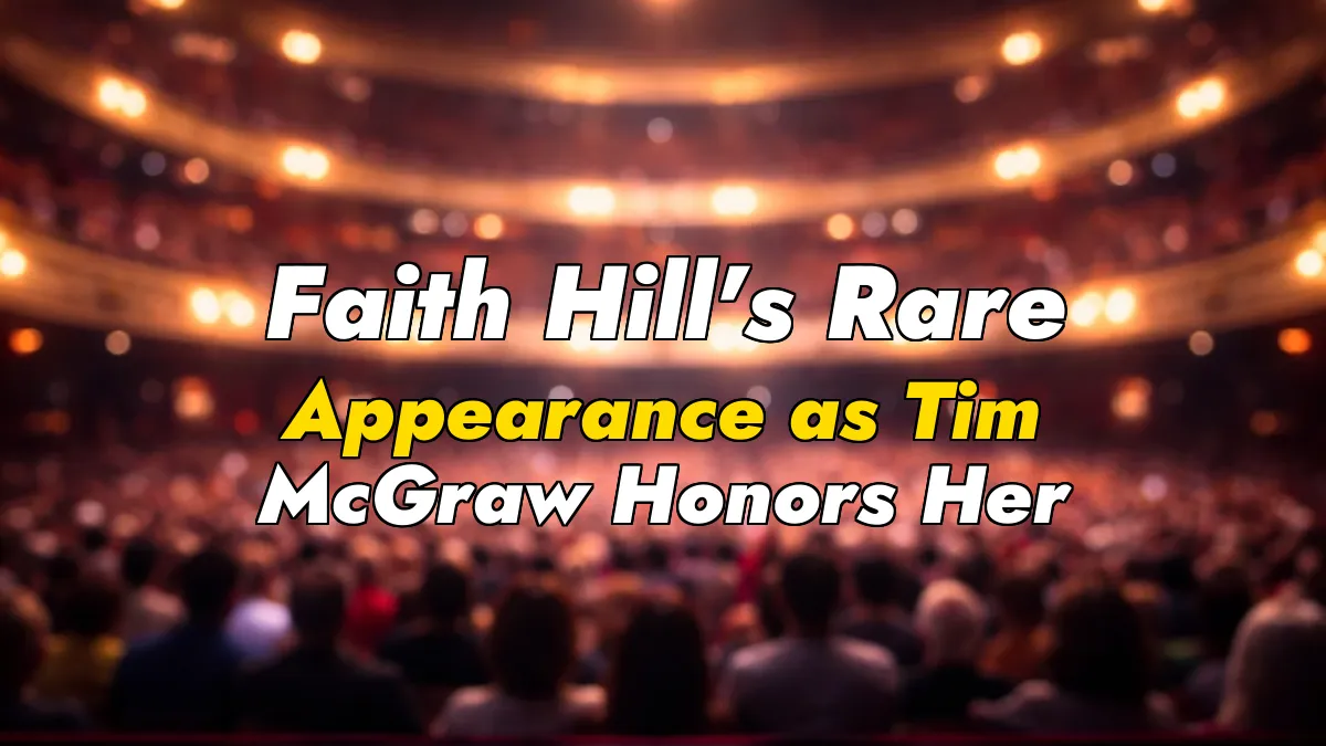 Faith Hill’s Rare Appearance as Tim McGraw Honors Her