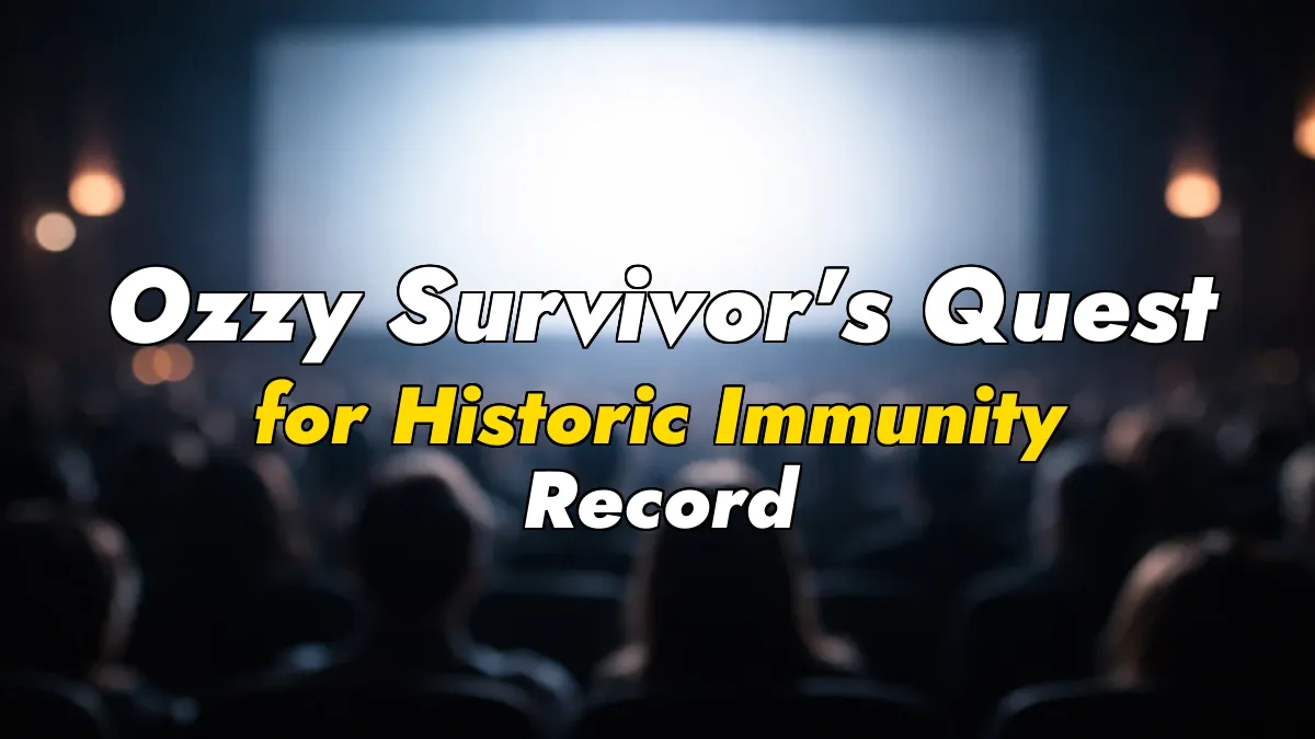 Ozzy Survivor’s Quest for Historic Immunity Record