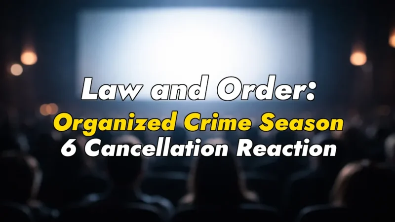Law and Order: Organized Crime Season 6 Cancellation Reaction