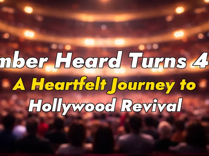 Amber Heard Turns 40: A Heartfelt Journey to Hollywood Revival