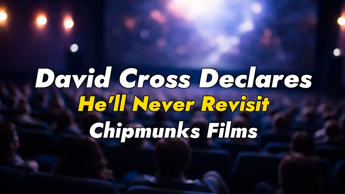 David Cross Declares He’ll Never Revisit Chipmunks Films