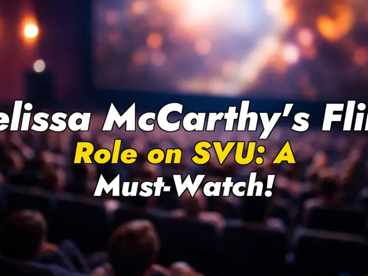 Melissa McCarthy’s Flirty Role on SVU: A Must-Watch!