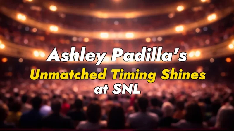 Ashley Padilla’s Unmatched Timing Shines at SNL