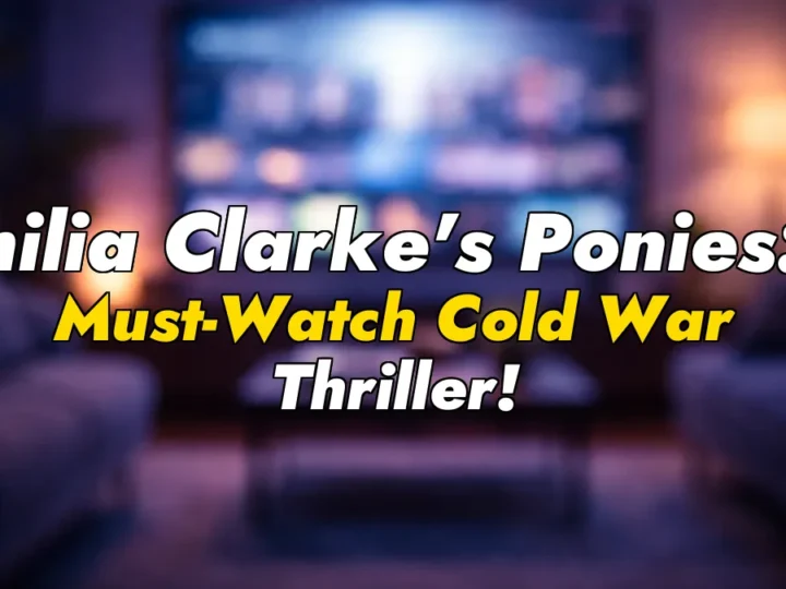 Emilia Clarke’s Ponies: A Must-Watch Cold War Thriller!