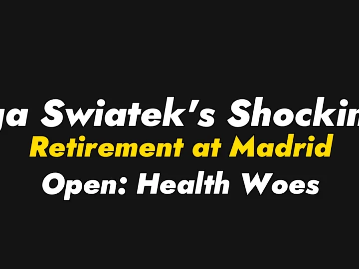 Iga Swiatek’s Shocking Retirement at Madrid Open: Health Woes