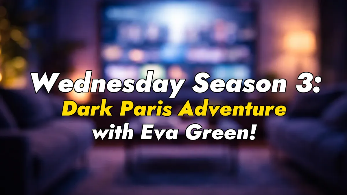 Wednesday Season 3: Dark Paris Adventure with Eva Green!