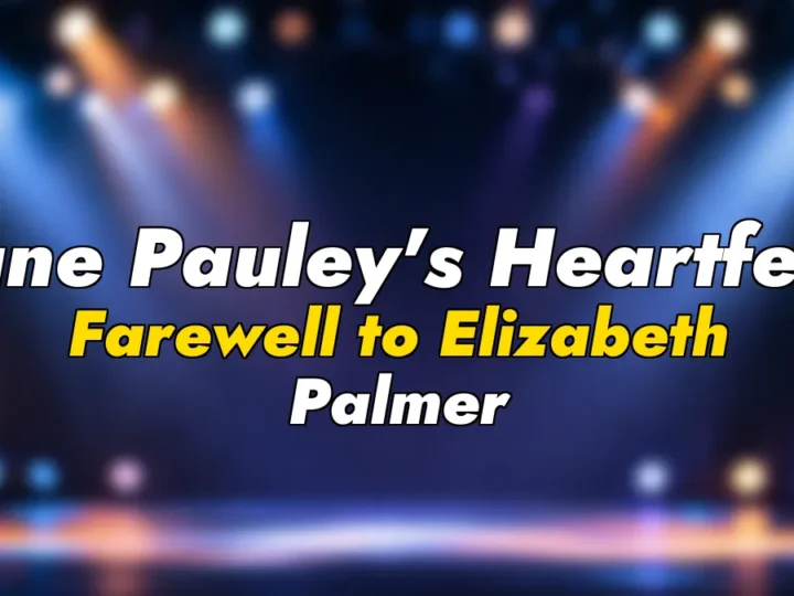 Jane Pauley’s Heartfelt Farewell to Elizabeth Palmer