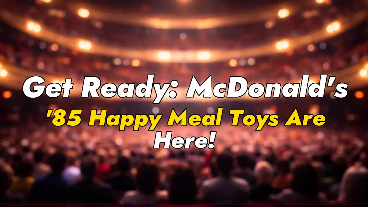 Get Ready: McDonald’s ’85 Happy Meal Toys Are Here!