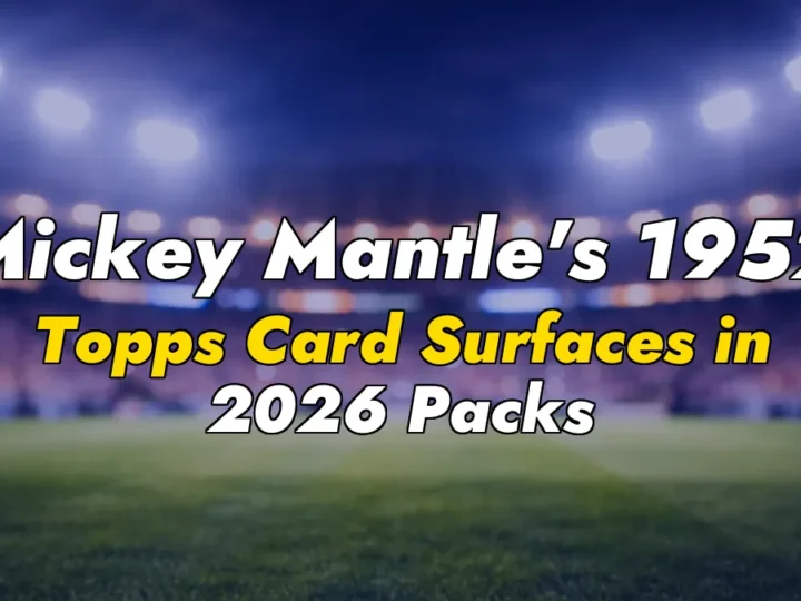 Mickey Mantle’s 1952 Topps Card Surfaces in 2026 Packs