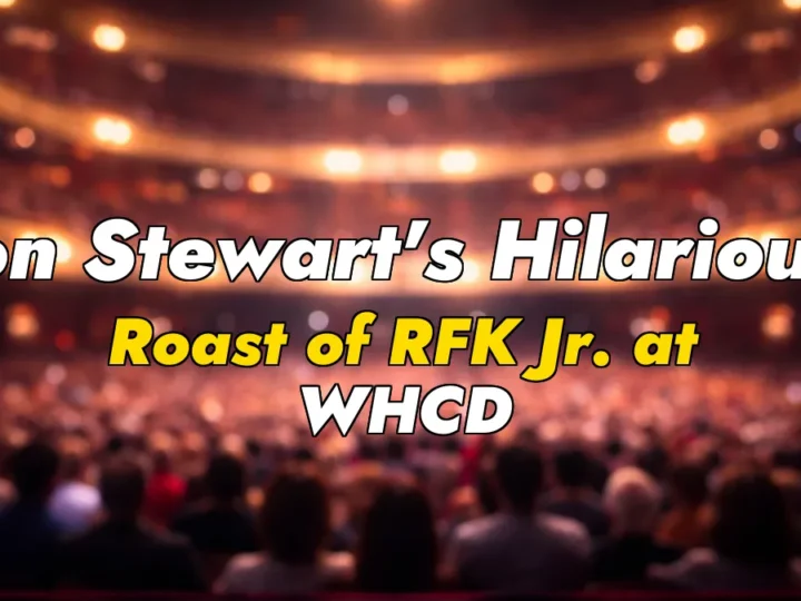 Jon Stewart’s Hilarious Roast of RFK Jr. at WHCD