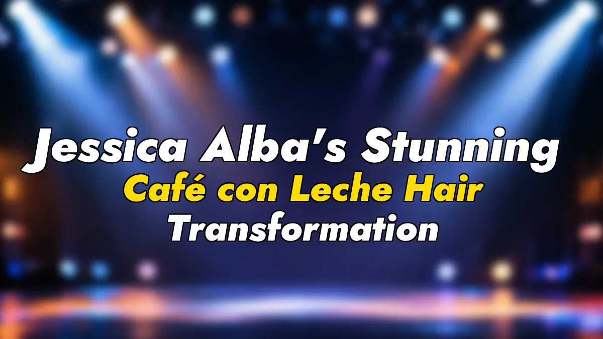 Jessica Alba’s Stunning Café con Leche Hair Transformation