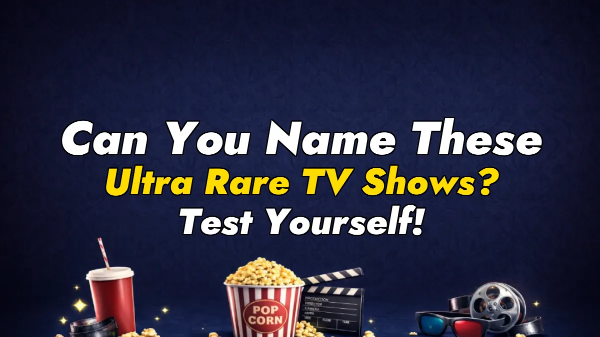 Can You Name These Ultra Rare TV Shows? Test Yourself!