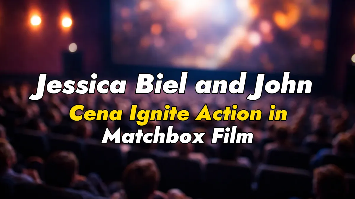 Jessica Biel and John Cena Ignite Action in Matchbox Film