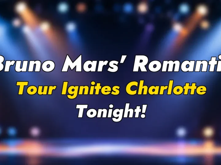 Bruno Mars’ Romantic Tour Ignites Charlotte Tonight!
