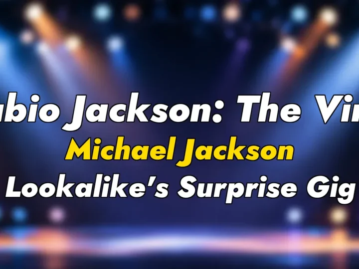 Fabio Jackson: The Viral Michael Jackson Lookalike’s Surprise Gig