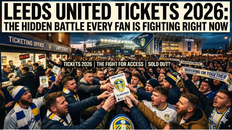Leeds United Tickets 2026: The Hidden Battle Every Fan Is Fighting Right Now