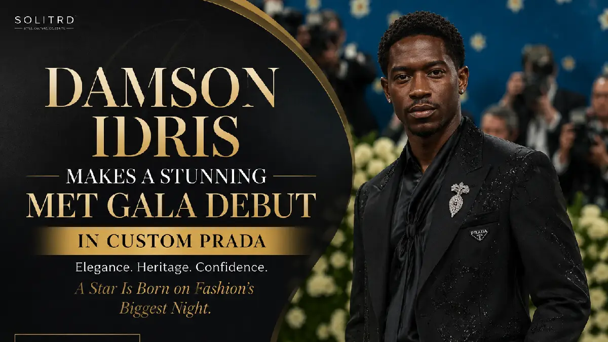 Damson Idris Turns Heads at Met Gala 2026 in Custom Prada Look