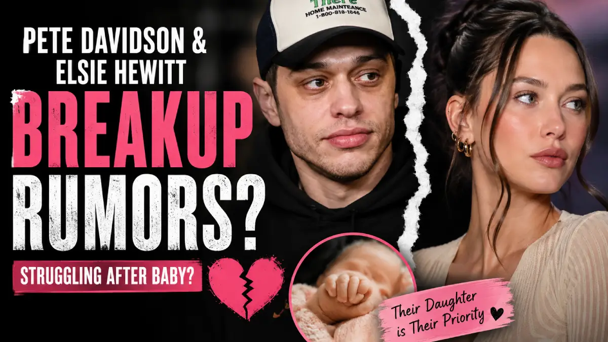 Pete Davidson and Elsie Hewitt’s Romance May Be Cracking Under Pressure
